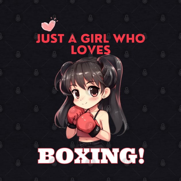 Just a Girl Who Loves Boxing!  Anime, Kawaii, Girl Power by FrenArt